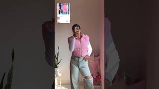 Meesho glt hai😭😱fashion meesho jacket shorts youtubetrending [upl. by Anikat]