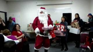 Home Care 2011 Christmas party with Santa Claus quotToddquot [upl. by Dareece86]