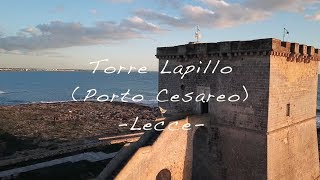 Torre Lapillo  Porto Cesareo  by Drone [upl. by Edwards448]