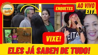 🤠A FAZENDA 2024 AO VIVO PEÕES ACEITAM VOLTA DE SACHA VANESSA PEDE A CABEÇA DE GIZELLY afazenda16 [upl. by Sidran527]