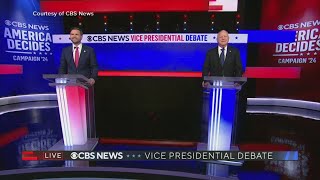 Vice President candidates campaign in swing states one day after national debate [upl. by Crandall]