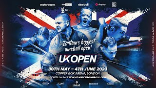 WATCH LIVE  2023 UK Open Pool Championship  Table Two  Day Four [upl. by Starbuck]