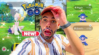 NUNCA VI ISSO ACONTECER ✨SHINY✨HACK OFICIAL DO POKEMON GO 🤯 pokemongo [upl. by Alleber444]