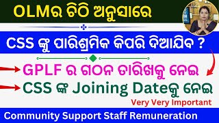 Letter From OLM Remuneration of CSS Community Support Staff olm missionshakti dsambition [upl. by Kirima]