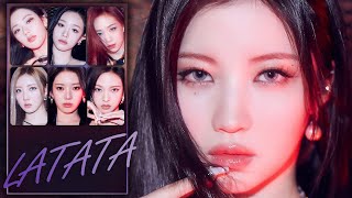 AI COVER BABYMONSTER  quotLATATAquot Original by GIDLE  Line Distribution [upl. by Ilse]