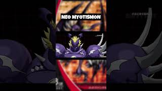 NEO MYOTISMON digimon neo shorts short [upl. by Alethea]