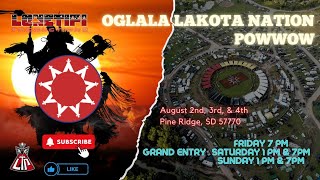 Oglala Lakota Nation Fair 2024 Powwow  Championship Sunday [upl. by Ferriter]