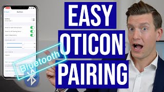 Oticon Bluetooth Pairing How to Pair Your Bluetooth Oticon More Hearing Aids to Your iPhone or iPad [upl. by Nyrac609]