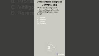 Differentiële diagnose Dermatologie 3 geneeskunde dokter huid huidaandoening ziekte beauty [upl. by Sisile]