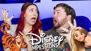 GENDERSWAP DISNEY IMPRESSIONS CHALLENGE ft Brian Hull [upl. by Ynabla]