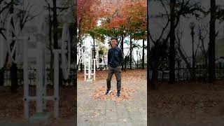 셔플댄스shuffle dance shuffle dance tutorial happy stepshuffle moveshufflingdance [upl. by Robma]