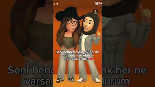 Sen benim nefesim QualityofMujde bitmoji blink edit bpwkpp roblox greenscreen snap [upl. by Annoya]