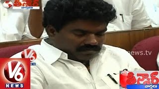 Mallana satires on political leaders sleeping in Karimnagar ZP meeting  Teenmaar News [upl. by Adnor]