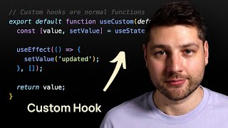 Custom Hooks in React Design Patterns [upl. by Tonry168]