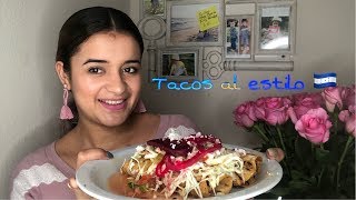 TACOS 🇭🇳HONDUREÑOS PASO A PASO encurtido🇭🇳Jenny claros\\ [upl. by Notnil953]