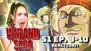 THORFINN vs THORKELL VINLAND SAGA S1 Episodes 9 amp 10 REACTION [upl. by Janie26]