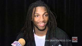 Kenneth Faried Draft Combine Interview [upl. by Beisel718]