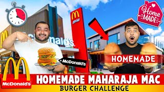 Making McDonalds Maharaja Mac Burger At Home  Burger Challenge  Viwa Food World [upl. by Annayrb]