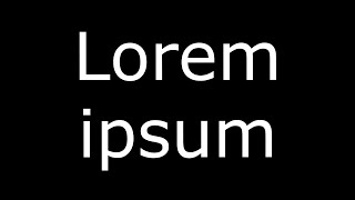 Lorem Ipsum [upl. by Tyree699]