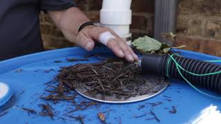 Keep Your Rain Barrel Screen Clear [upl. by Caressa]