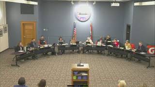 SCSD Board of Education Meeting 2824 [upl. by Aerdnna206]