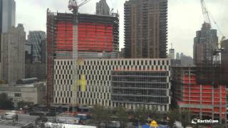 Fordham Law New Building Construction Time Lapse HD [upl. by Moscow]