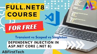 Transient Scoped and Singleton type of dependency Injection and Differences Between Scoped Trans [upl. by Clayton]