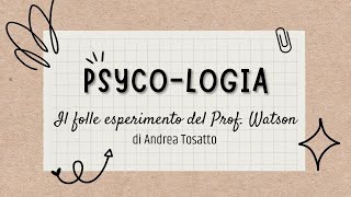 IL FOLLE ESPERIMENTO DEL PROFESSOR WATSON [upl. by Yentnuoc]