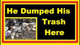 Neighbor Dumped His Garbage On My Property Off Grid Living In A Tiny House [upl. by Ertha191]