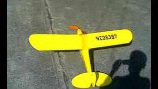 GWS PICOJ3F RC Plane Control Familiarization [upl. by Fennessy838]