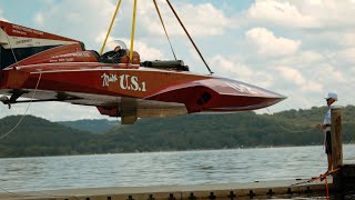 The Restoration of the Miss US 1  Lake Guntersville Hydrofest [upl. by Ameekahs]