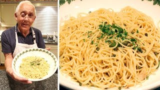 Spaghetti Aglio e Olio and Anchovies Recipe [upl. by Eric577]