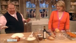 Butternut SquashFilled Ravioli⎢Chef Mario Batali⎢Martha Stewart [upl. by Hashimoto]