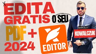 Como editar Seu PDF Gratis em 2024  Foxit PDF Editor Pro v2024 MarceloTutoriais [upl. by Andrea884]