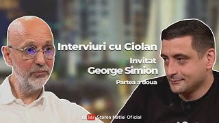 Un interviu cu Ciolan despre Ciolanul politic Invitat  George Simion Partea a IIa [upl. by Lleunamme]