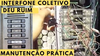 Interfone Coletivo com PROBLEMAS  Dicas Manutenção [upl. by Camey846]