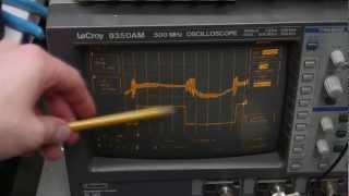 Measuring the voltage and current of a microwave oven magnetron [upl. by Consolata]