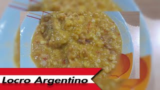 🇵🇪 LOCRO ARGENTINO  DESAYUNO RICO RAPIDO Y FACIL [upl. by Schubert]