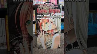 UNBOXING My Rosario  Vampire MANGA BOX SET [upl. by Naimad]