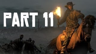 Red Dead Redemption Undead Nightmare  Part 11  Gaptooth Ridge  Zombie Horses [upl. by Ecinerev]