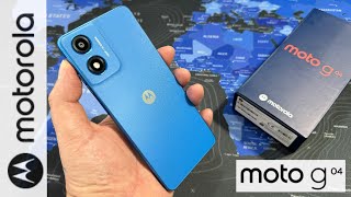 Motorola Moto G04  Unboxing and HandsOn [upl. by Ruhnke]