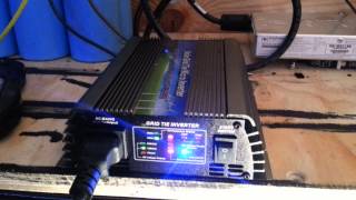 Micro inverters and grid tie in the 3kw Solar OffGrid RV [upl. by Anelat694]