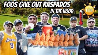 FOOS SERVE RASPADOS IN THE HOOD [upl. by Eiramyma]