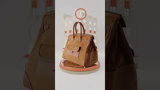 Hermès Limited Edition Birkin 35 Cargo in Sesame Toile and Swift Leather Unveiled • MIGHTYCHIC • [upl. by Ayouqes]