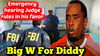 P Diddy Granted Bail Hearing Judge Rules in His Favor after Cell Raid [upl. by Yesdnil]