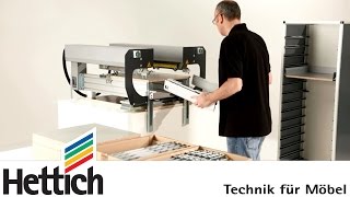 ArciFit 300 Montagehilfe für ArciTech Schubkästen von Hettich [upl. by Anitsirk]