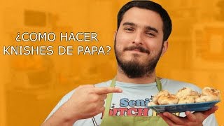 ¿COMO HACER KNISHES DE PAPA COCINA BASICA PARA EL HOMBRE INUTIL [upl. by Mello]