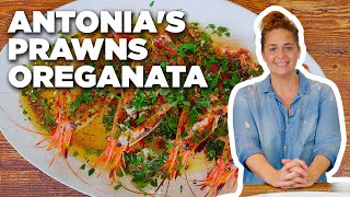 Antonia Lofasos Prawns Oreganata  Feast of the Seven Fishes  Food Network [upl. by Neelya237]