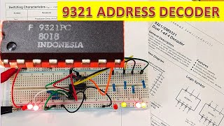 996 DM9321 Dual 2 Line Address Decoder with Active Low outputs [upl. by Noirad409]