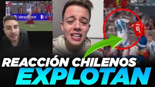 URUGUAYOS REACCIONAN A quotARGENFIFAquot CHILENOS EXPLOTAN CONTRA ARBITRAJE VS ARGENTINA  COPA AMERICA [upl. by Llemar]